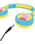 Dječje slušalice Lexibook - Peppa Pig HPBT010PP, bežične, plave - 3t