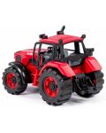 Dječja igračka Polesie - Traktor, crvene boje - 4t