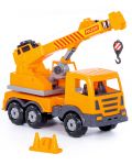 Dječja igračka Polesie Toys - Kamion s dizalicom - 1t