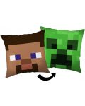 Ukrasni jastuk Cerda - Minecraft, Steve Creeper, dvostrana - 1t
