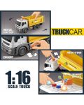 Dječji kamion Raya Toys - Truck Car s glazbom i svjetlima, 1:16 - 3t