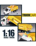 Dječja igračka Raya Toys Truck Car - Kiper, 1:16, sa zvukom i svjetlom - 2t