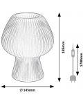 Ukrasna svjetiljka Rabalux - Vinelle 74023, IP20, E14, 1x60W, bijela - 6t