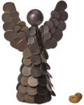 Ukrasni anđeo Philippi - Belize, čelik, starinski mjed - 2t