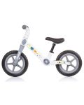 Dječji bicikl za ravnotežu Chipolino - Dino, bijeli i sivi - 2t