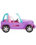 Set za igru Mattel Barbie - Ljetni džip, bez krova - 2t