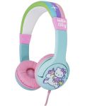 Dječje slušalice OTL Technologies - Hello Kitty Unicorn, ružičaste - 1t