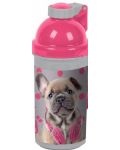 Boca za vodu Paso Studio Pets - 500 ml, pas sa slušalicama - 1t