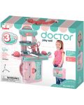 Dječji igrački set Buba - Little Doctor, plavo - ružičast - 4t