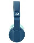 Dječje slušalice PowerLocus - Louise&Mann 3, bežične, plave - 4t