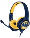 Dječje slušalice OTL Technologies - Batman Interactive, plave - 1t
