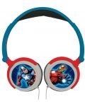 Dječje slušalice Lexibook - Avengers HP010AV, plavo/crvene - 2t