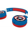 Dječje slušalice Lexibook - Avengers HPBT010AV, bežične, plave - 2t