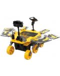 Dječja igračka Raya Toys - Solarni robot, Mars Rover koji se može sastaviti, žuti, 46 komada - 1t