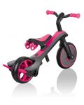 Dječji tricikl 4 u 1 Globber - Trike Explorer, ružičasti - 5t