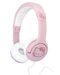Dječje slušalice OTL Technologies - Hello Kitty, Rose Gold - 1t