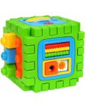 Dječja igračka Globo - Edukativno glazbena kocka, 2 u 1 - 1t