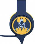 Dječje slušalice OTL Technologies - Batman Interactive, plave - 2t
