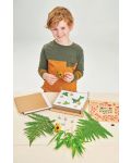 Dječji set za igranje Tender Leaf Toys - Moja drvena botanička preša - 4t