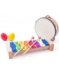 Dječji glazbeni set Woody - Drveni instrumenti - 2t