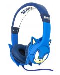 Dječje slušalice OTL Technologies - Sonic rubber ears, plave - 2t