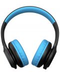 Dječje slušalice PowerLocus - PLED, bežične, crno/plave - 3t