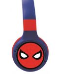 Dječje slušalice Lexibook - Spider-Man HPBT010SP, bežične, plave - 3t