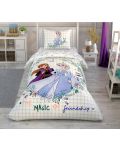 Set za jednostruki krevet TAC Licensed - Frozen 2 Friendship, 100% pamuk - 1t