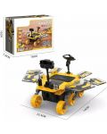 Dječja igračka Raya Toys - Solarni robot, Mars Rover koji se može sastaviti, žuti, 46 komada - 2t