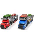 Dječja igračka Dickie Toys -  Autotransporter za tri vozila, crveni - 4t
