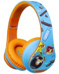 Dječje slušalice PowerLocus - P2 Kids Angry Birds, bežične, plavo/narančaste - 1t
