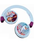 Dječje slušalice Lexibook - Frozen HPBT010FZ, bežične, plave - 1t