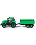 Dječja igračka Polesie Progress - Inercijski traktor s prikolicom - 3t