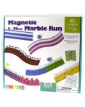 Dječja igra Tooky Toy - Magnetna staza s kuglicama, Marble Run - 1t