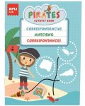 Dječja torba s 3 zabavne knjige Apli - Pirati - 4t