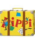 Dječji kofer Pippi - Pipin veliki kofer, žuti, 32 cm - 1t