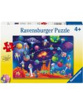 Dječja slagalica Ravensburger od 60 dijelova - Svemirski vanzemaljci - 1t