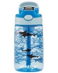 Dječja boca Contigo Cleanable Sharks - 420 ml, plava - 3t