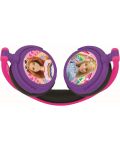 Dječje slušalice Lexibook - Barbie HP010BB, ljubičaste/ružičaste - 3t