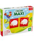 Dječja igra memorije Memos Maxi - Farma - 1t
