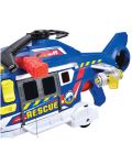 Dječja igračka Dickie Toys - Helikopter za spašavanje, sa zvukom i svjetlom - 6t