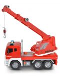 Dječja igračka Moni Toys - Kamion s dizalicom i kukom, crveni, 1:12 - 3t