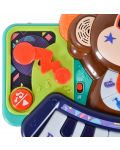 Dječja igračka Hola Toys - Mini klavir s mikrofonom, DJ Monkey - 4t