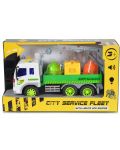 Dječja igračka Moni Toys - Kontejnerski kamion i dizalica, 1:16 - 1t