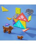 Dječja smart igra Hola toys Educational - Magnetski tangram, Životinje - 5t