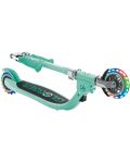 Dječji romobil Globber - Flow Foldable Junior Lights, mint - 7t