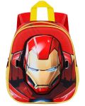 Dječji ruksak Karactermania Iron Man - Armour, 3D, s maskom - 2t