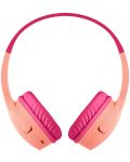 Dječje slušalice s mikrofonom Belkin - SoundForm Mini, bežične, ružičaste - 2t