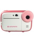 Dječji instant fotoaparat AgfaPhoto - Realikids, ružičasti - 3t