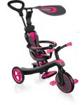 Dječji tricikl 4 u 1 Globber - Trike Explorer, ružičasti - 1t